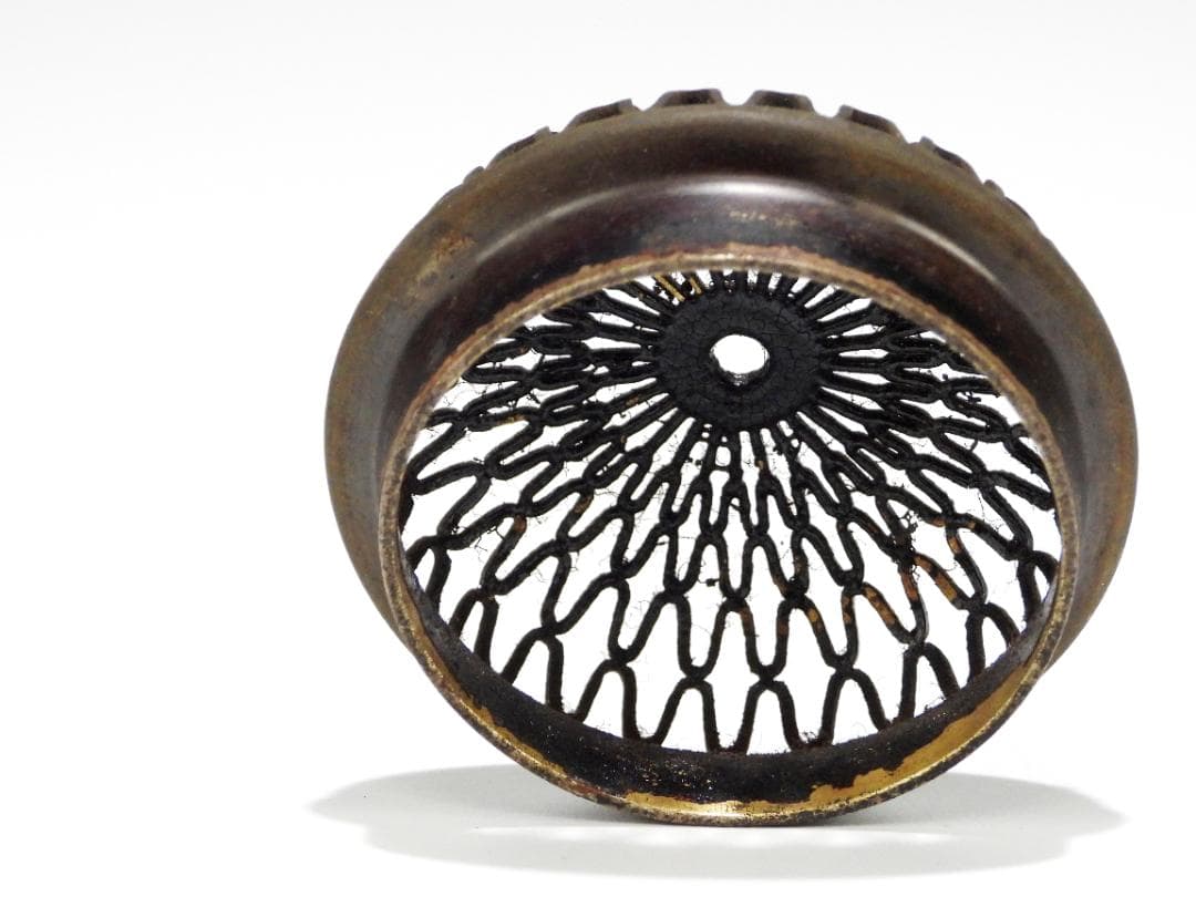 中国美術 時代 三彩 香炉 公勝 造 銀火舍