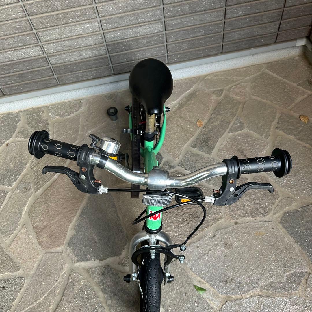 へんしんバイク2 バランスバイク エメラルドグリーン 12インチ