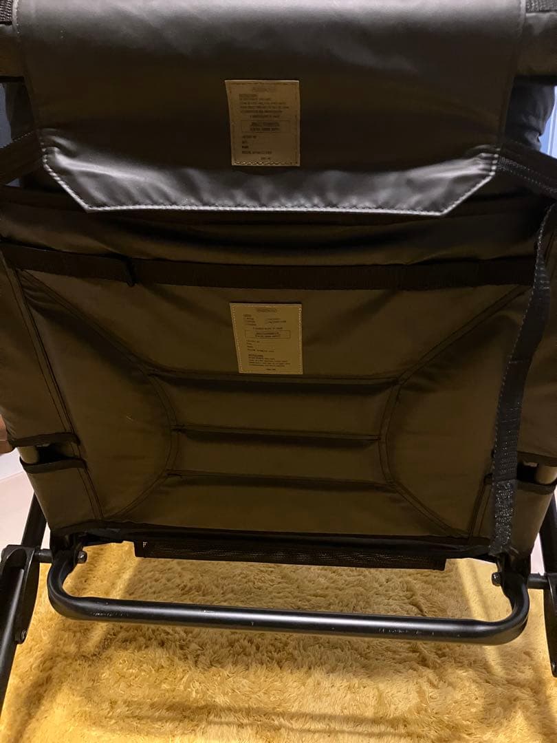 アッソブ　リクライニング　ローバーチェア　ブラック　3点セット