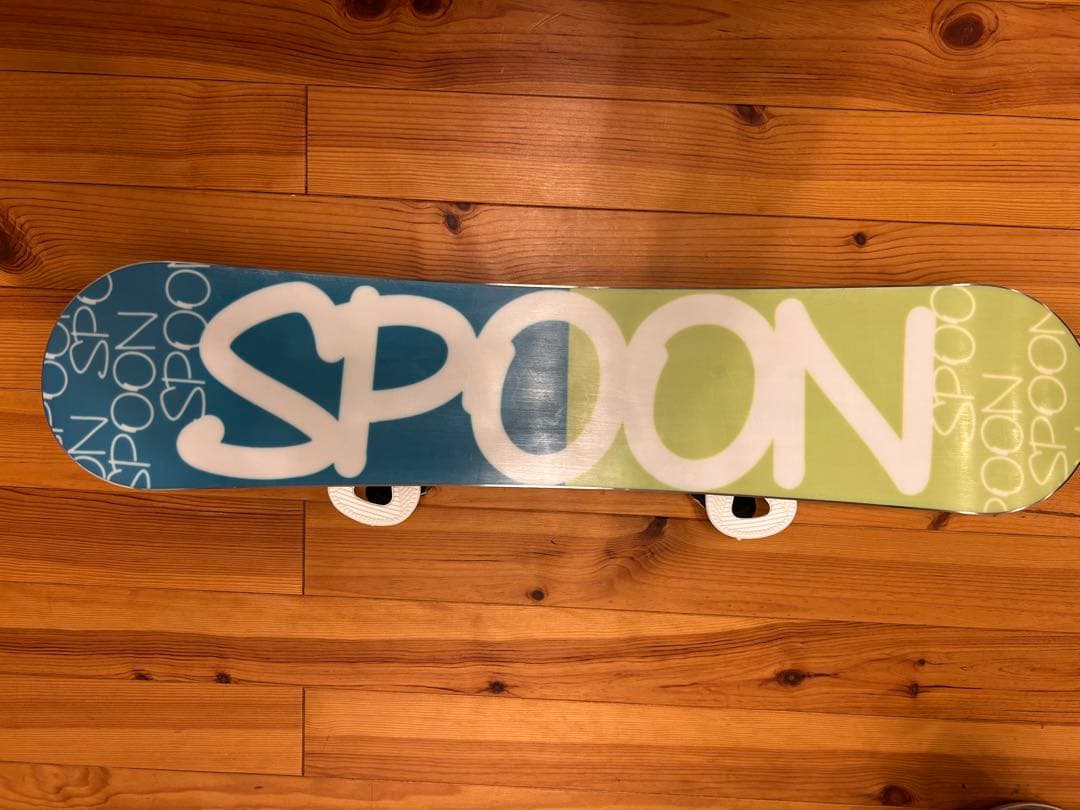 SPOON Natureキッズ スノーボードビンディングブーツ3点セット 120