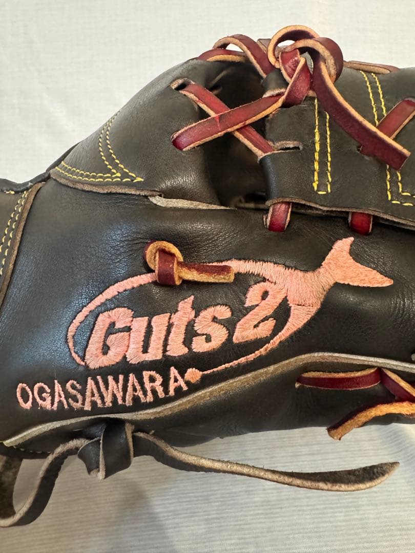 プロ支給品　小笠原道大選手実使用グローブ　ミズノプロ