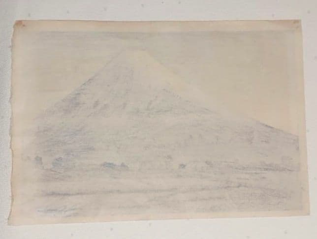 新版画玉穂付近、高橋松亭画 渡邊庄三郎印にて作画は昭和6年～昭和16年出版