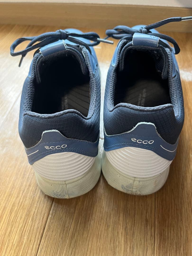 ECCO ゴルフシューズ ブルー