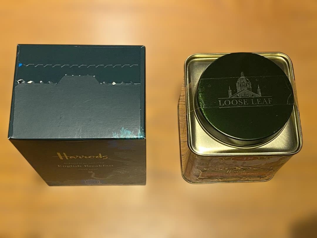 【訳あり】ハロッズ No.18 & No.14 紅茶 ２セット