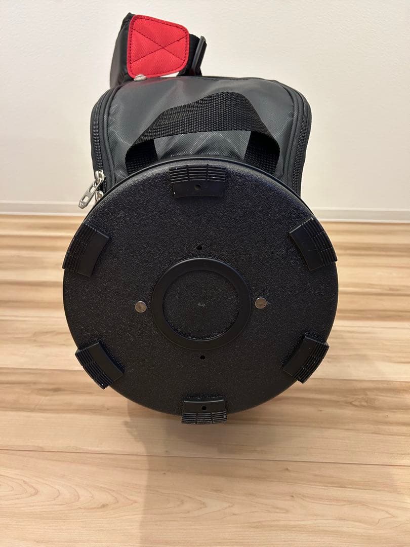 （新品未使用）TOURSTAGE ツアーステージ キャディバッグ 黒赤