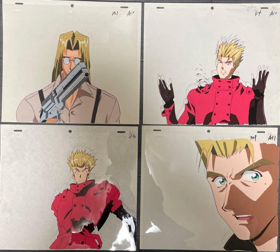 トライガン セル画　4枚セット