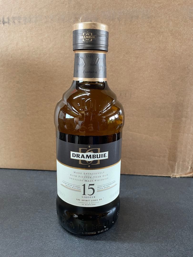 最後の1本！ ドランブイ 15年 ボトル未開封 DRAMBUIE