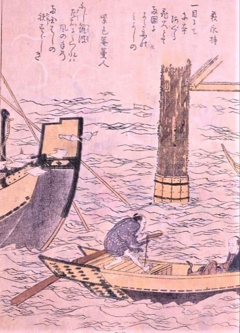 葛飾北斎画　絵本「東都勝景一覧」上巻　江戸期版の越前和紙複製和紙刷り　全20点