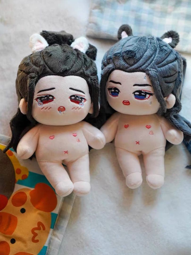 激レア　20cmぬいぐるみ　スケルトン　藍忘機　魏無羨　　陳情令