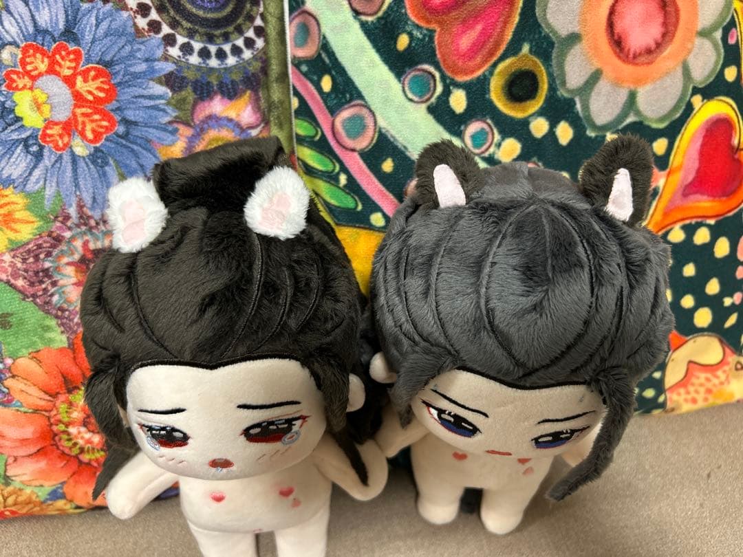 激レア　20cmぬいぐるみ　スケルトン　藍忘機　魏無羨　　陳情令