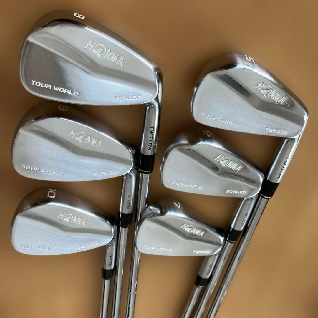 《レア》ホンマTW717Mアイアン　5I〜10I ６本セット　モーダス105S