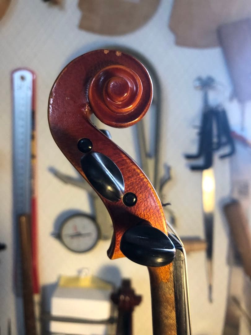 【駒&魂柱調整済】Suzuki分数バイオリンNo280 1/16 1989