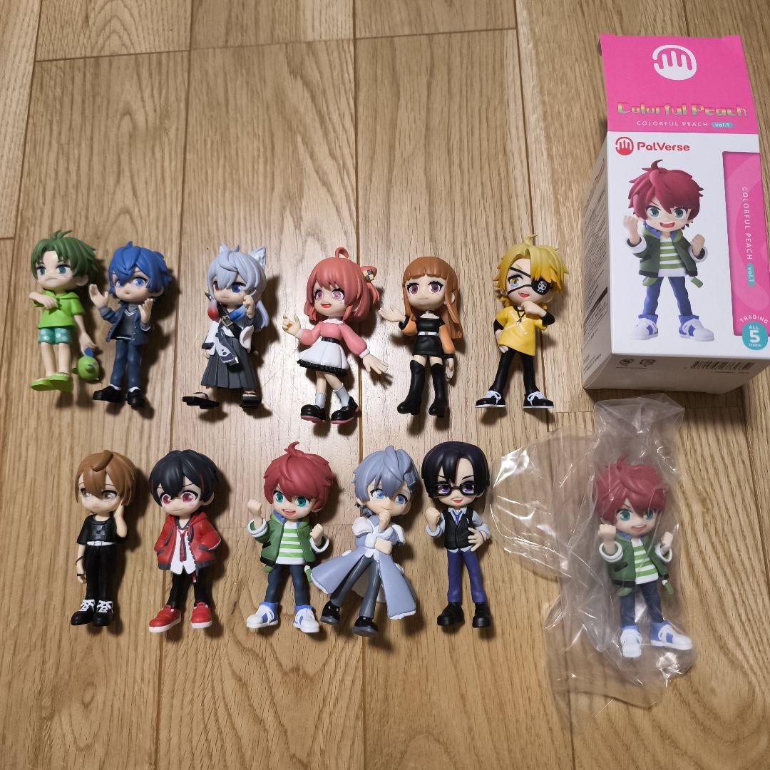 カラフルピーチ パルバース フィギュアセット