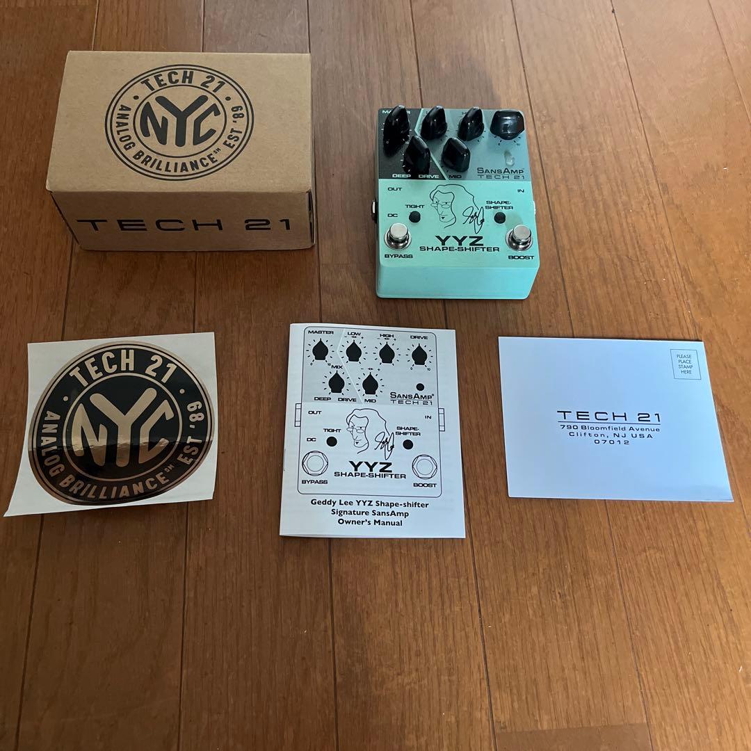 ベース TECH21 YYZ SHAPE-SHIFTER sansamp