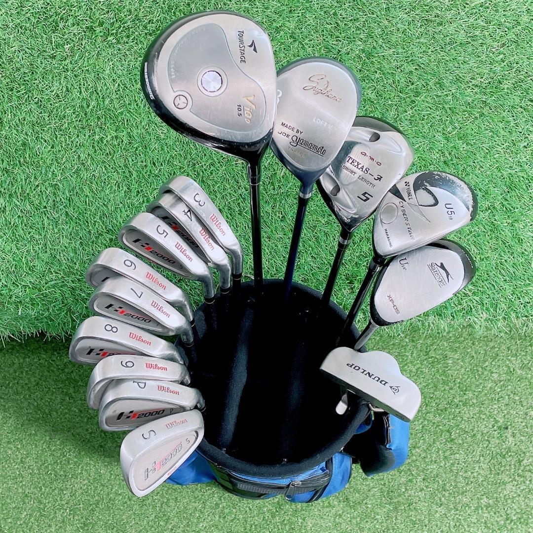 ブリヂストン ViQ メンズ ゴルフクラブ セット 15本 初心者 N2222