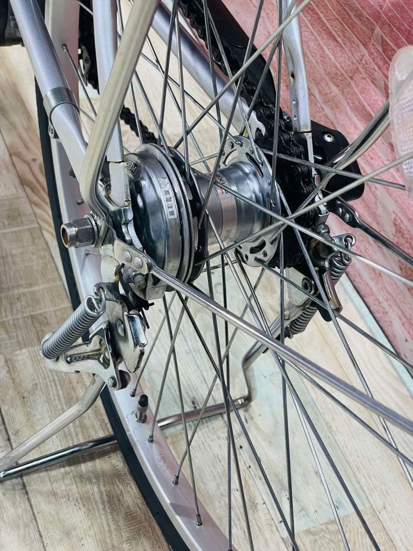 K2898 電動自転車パナソニック ママチャリ 24インチ 8.9Ah 送料無料