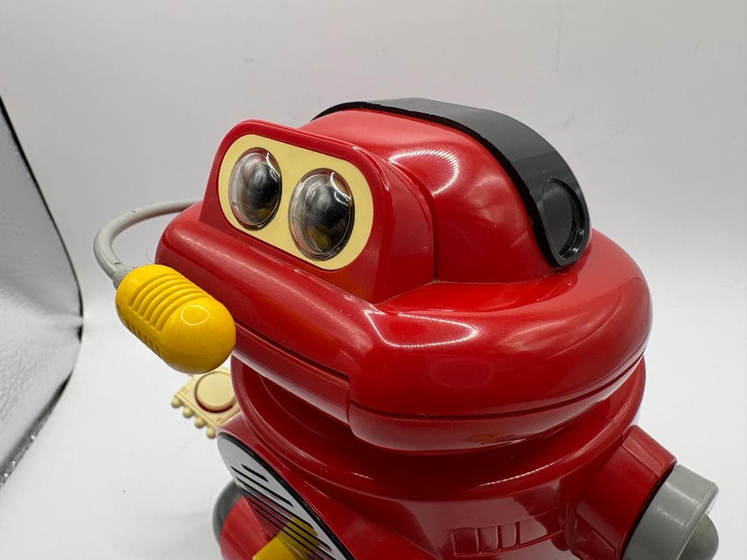 おしゃべりラジオロボ しゃべろく レッドカラー トミー TOMY レトロ