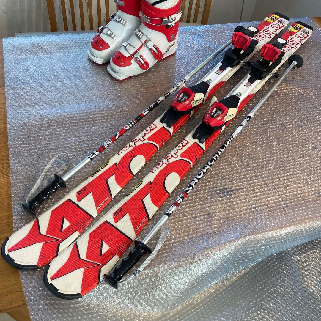 ジュニア　スキー　ATOMICストックredster 130cm 23.5cm