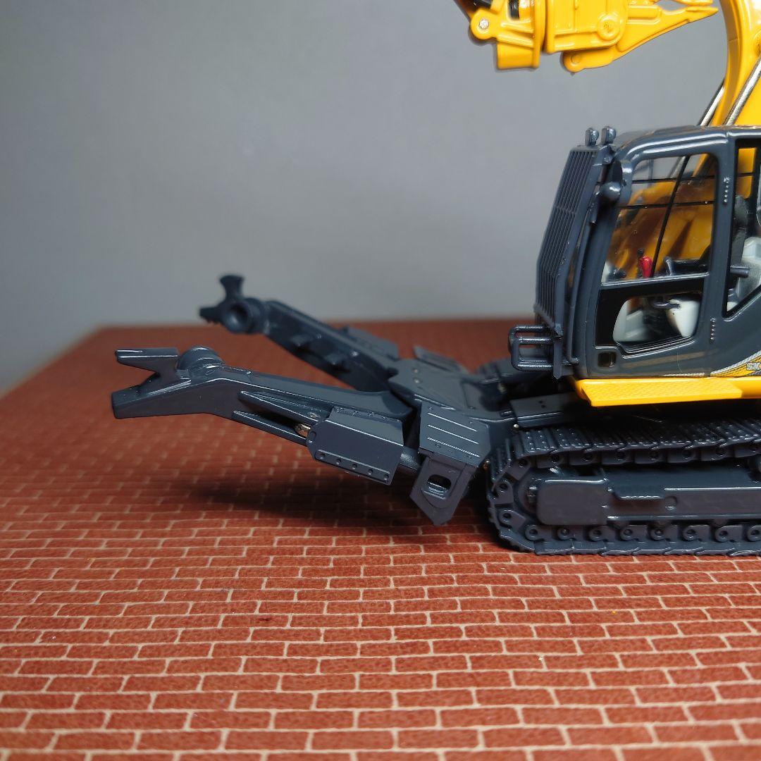 3*p様 コベルコ SK140SRD 自動車解体機(イエロー) 1/50 KOB