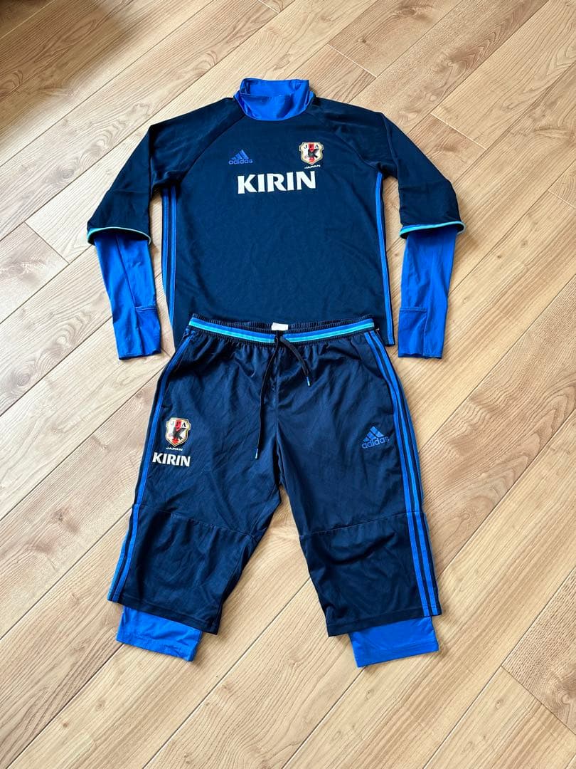 【レア】adidas サッカー日本代表 セットアップ上下セット
