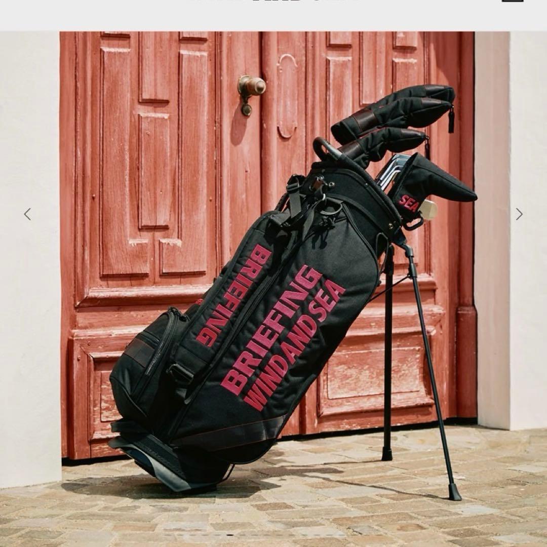 BRIEFING WINDANDSEA ゴルフバック　キャディパック　スタンド