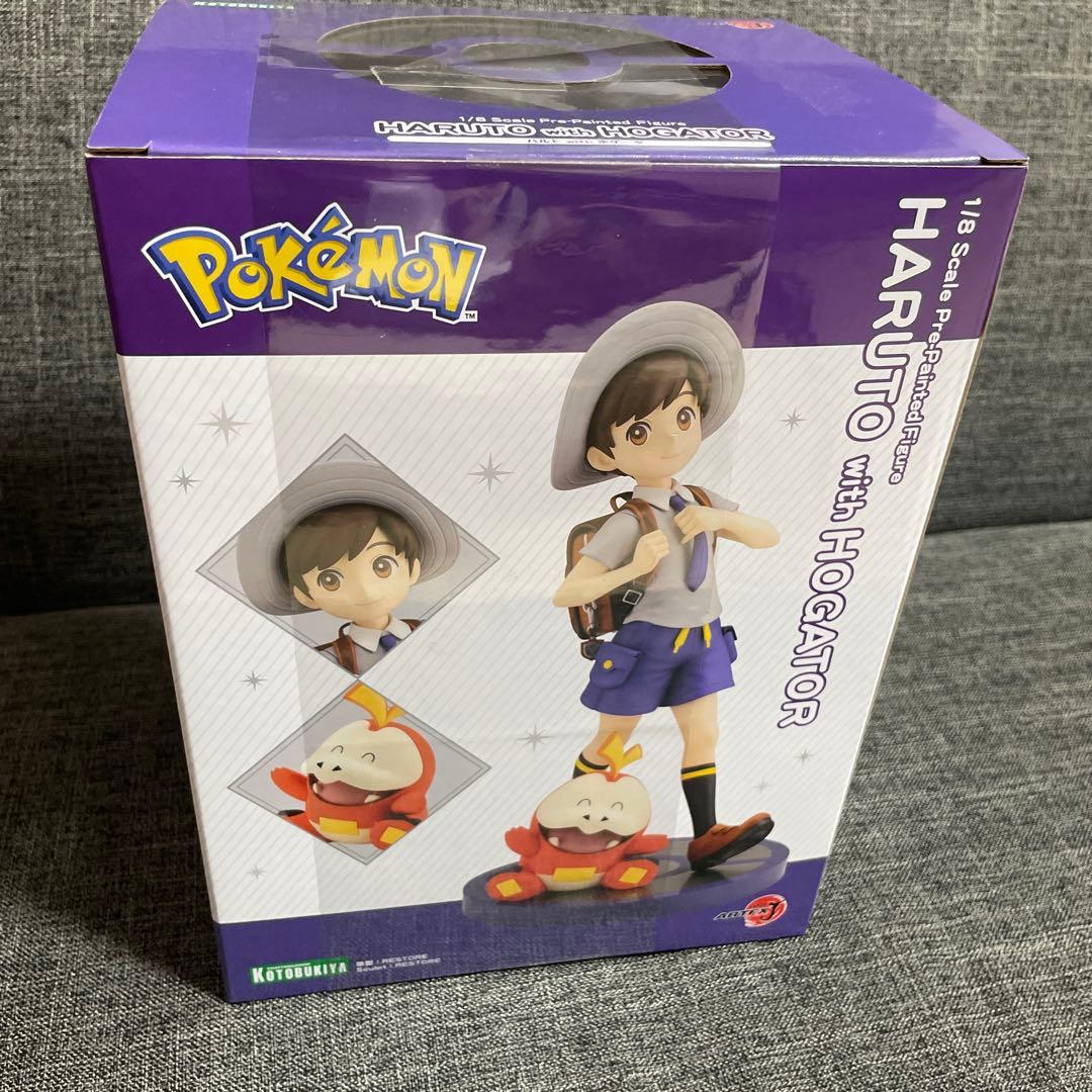 ハルト with ホゲータ フィギュア　ポケモン　ポケットモンスター　コトブキヤ