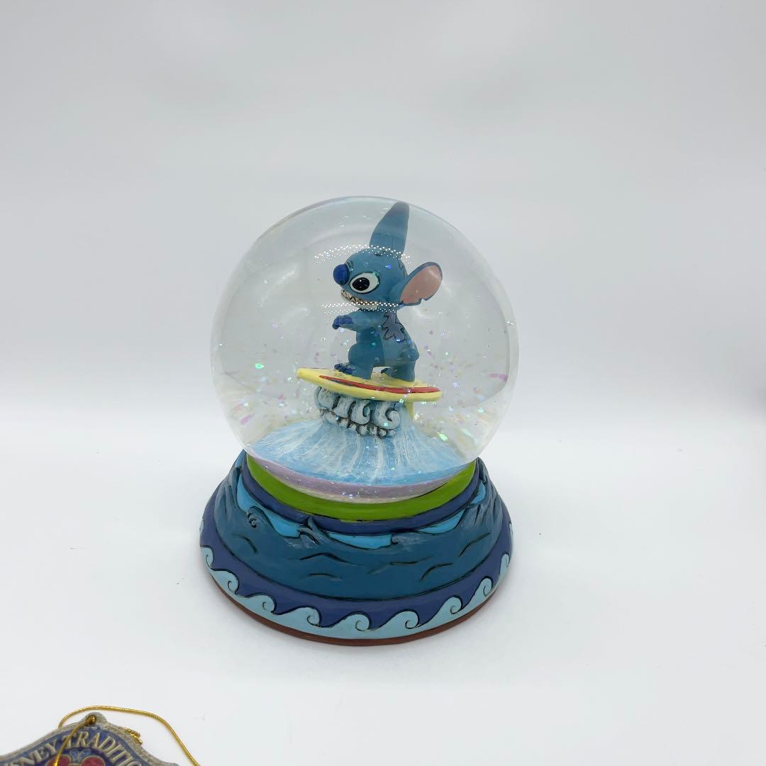 ディズニートラディション　スティッチ　スノードーム