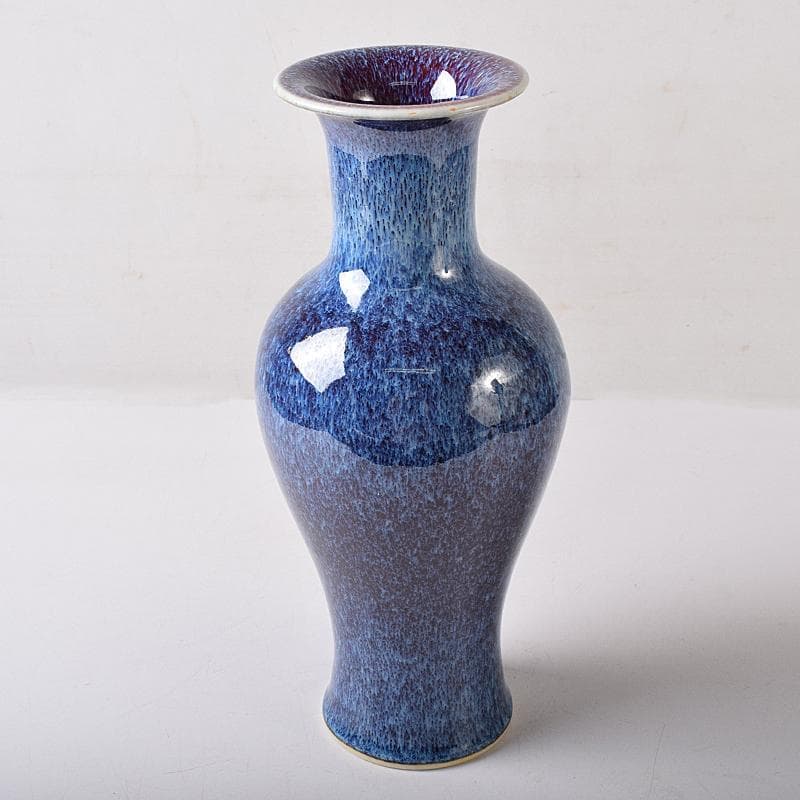 中国　大清康熙年製　海鼠釉瓶　M　R8741B