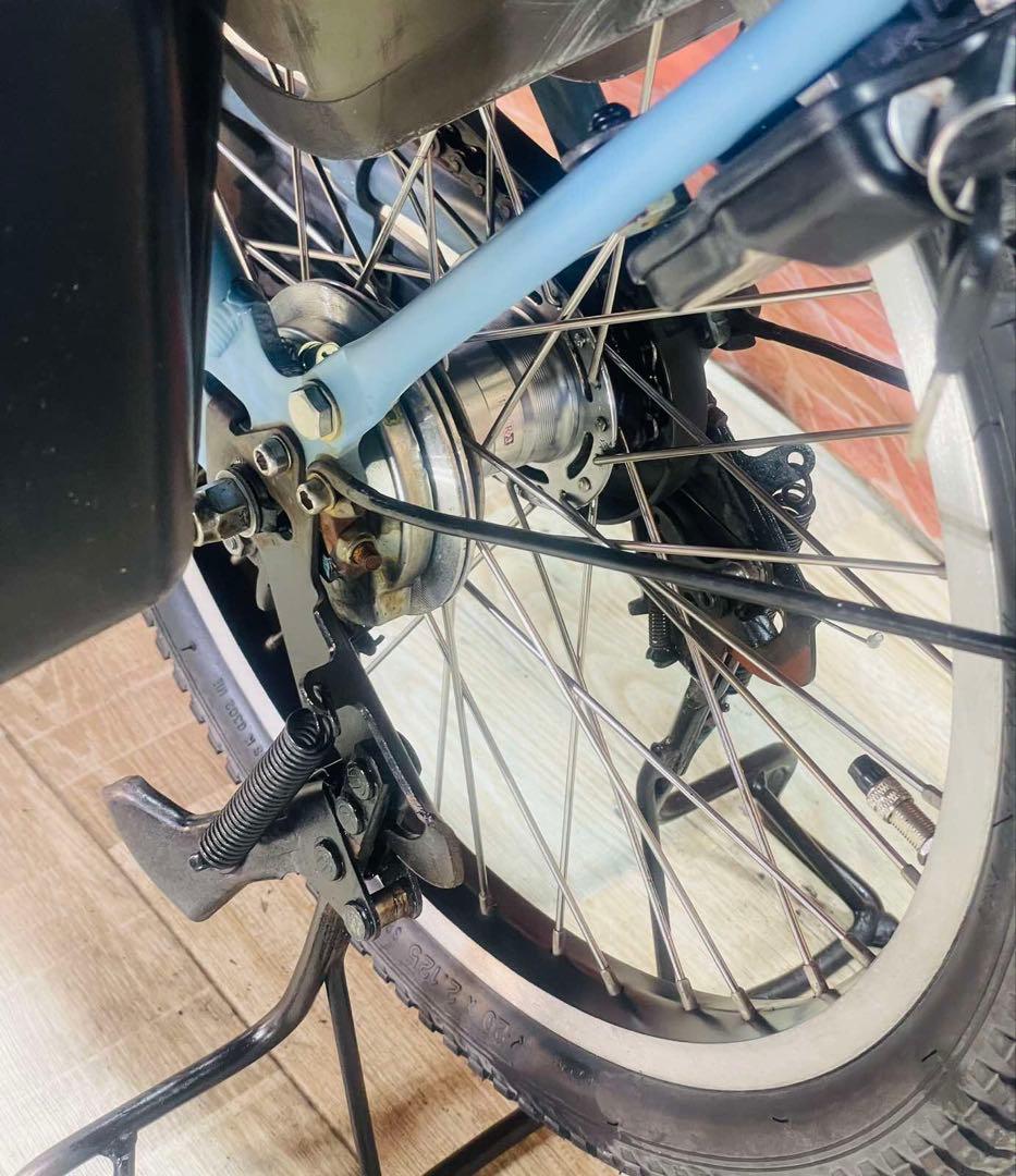 パピムーン　パスバビー12AH⭐️ヤマハ子供乗せ電動自転車Y3279