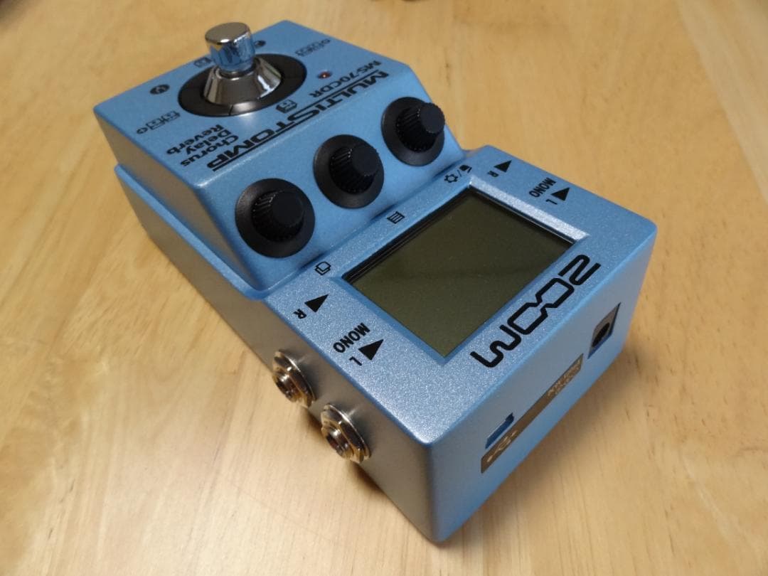 ZOOM MS-70CDR ギターエフェクター　純正アダプター