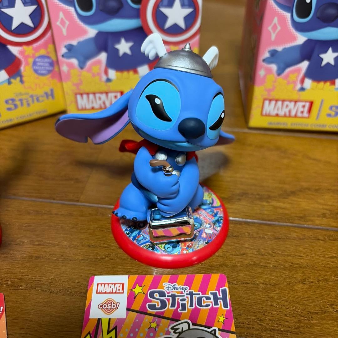 MARVEL スティッチ コレクション フィギュアセット