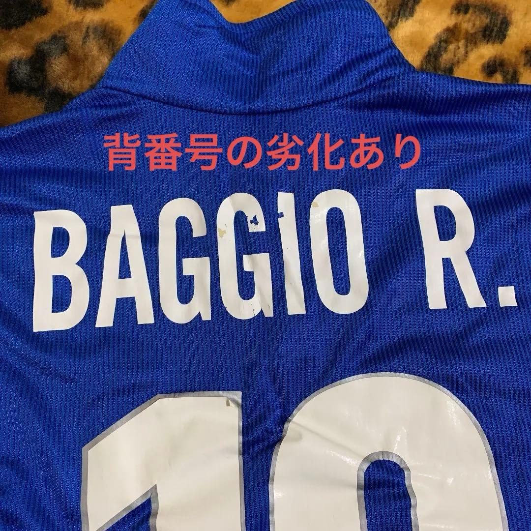 ロベルト　バッジョ　イタリア代表　レプリカユニフォーム　Lサイズ