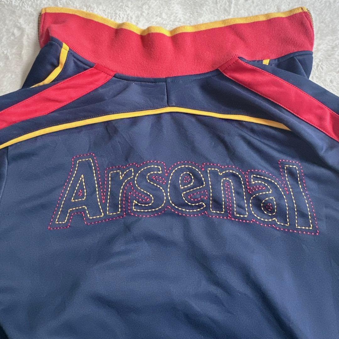 【極美品】NIKEナイキ アーセナル トラックジャケット ジャージ L 刺繍ロゴ