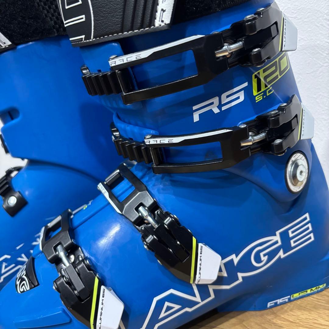 LANGE RS120 スキーブーツ 青 バッグ付き