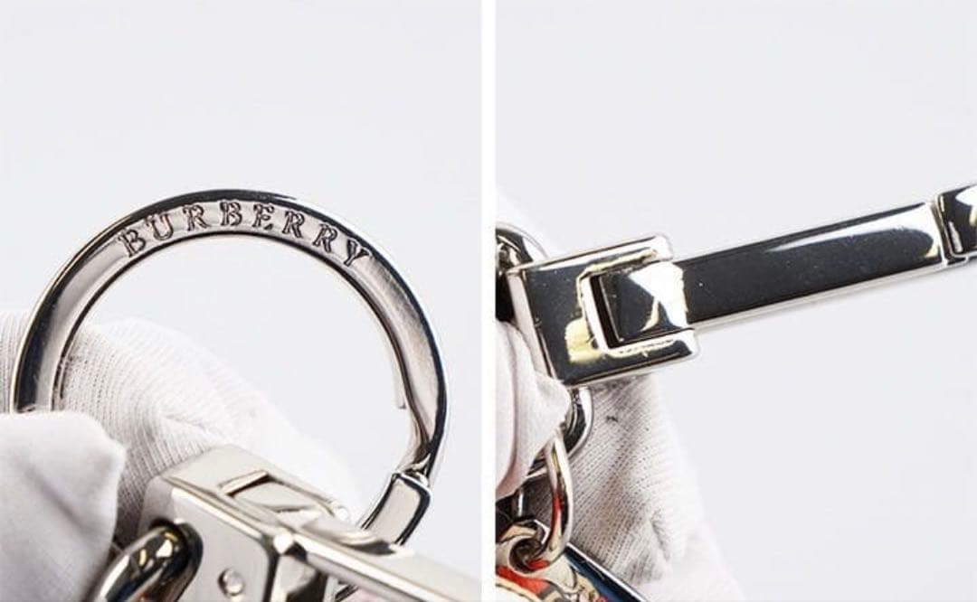 BURBERRY 帽子付きテディベア　キーホルダー　トーマス