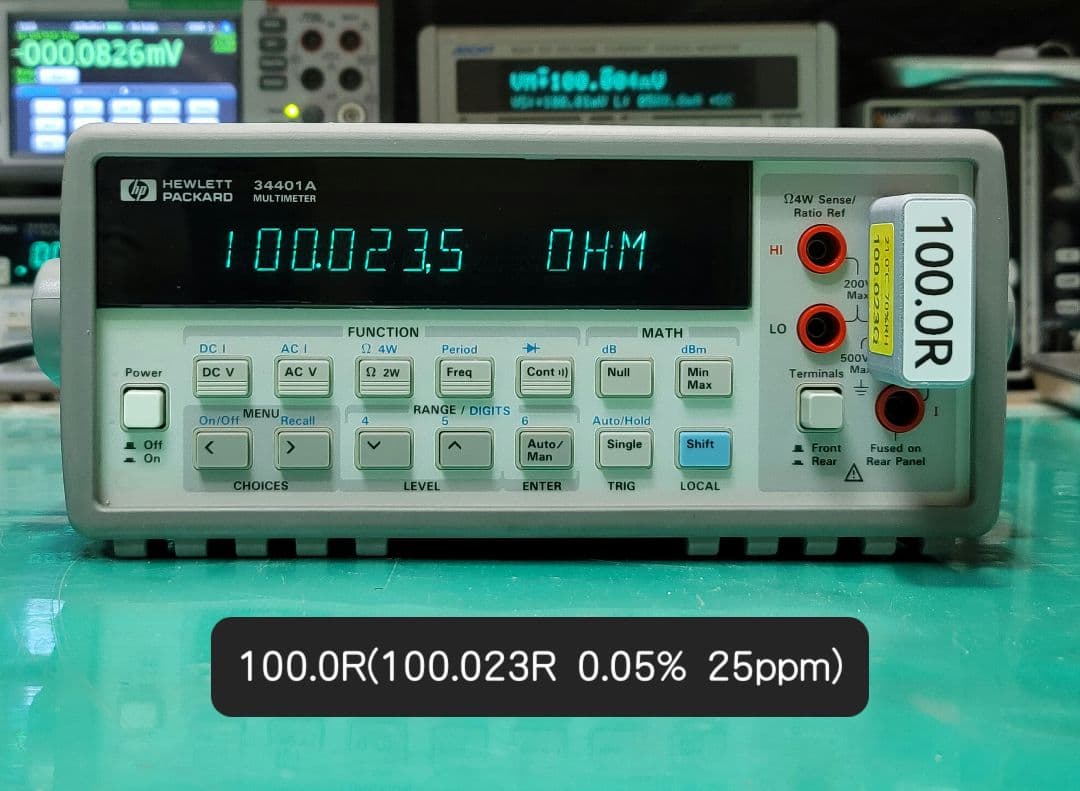 HP 34401A 6.5桁 DIGITAL MULTIMETER Rev11