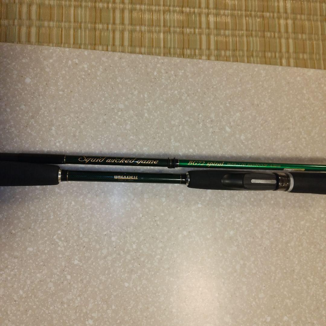 ボートエギング、ティップランロッド