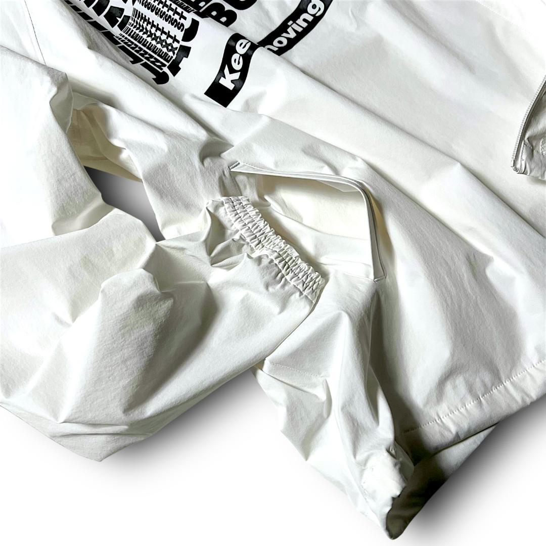 6 ジャックバニー フロントビッグロゴ スニードジャケット ホワイト