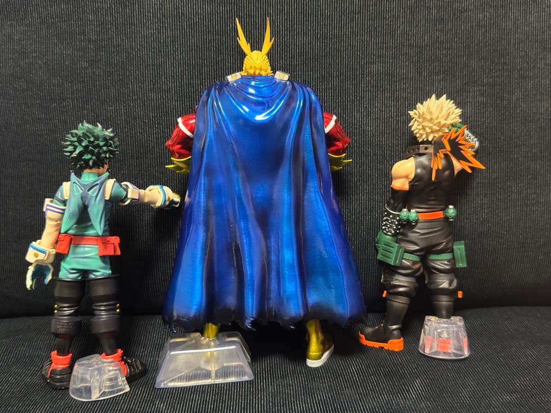 ヒロアカ　一番くじ　緑谷出久　爆豪勝己　オールマイト　ラストワン　フィギュア