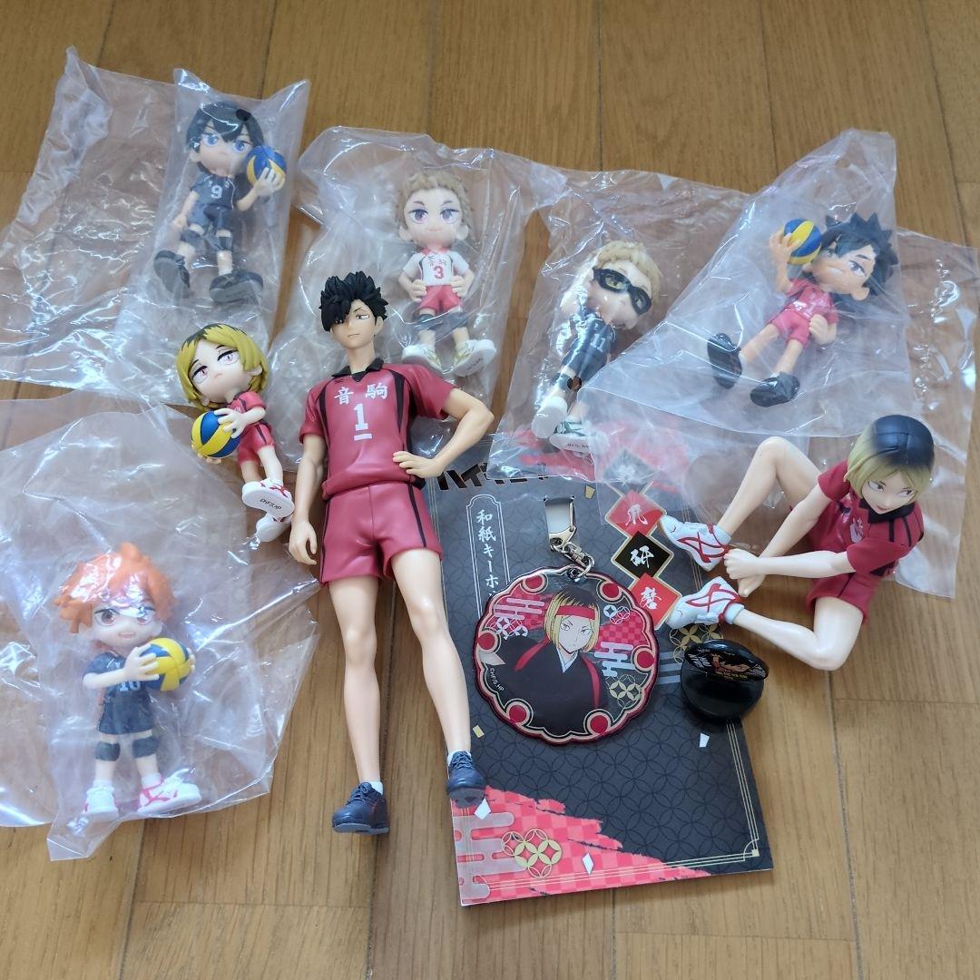 ハイキュー グッズ まとめ売り 音駒、烏野、梟谷、稲荷崎、青葉城西、白鳥沢