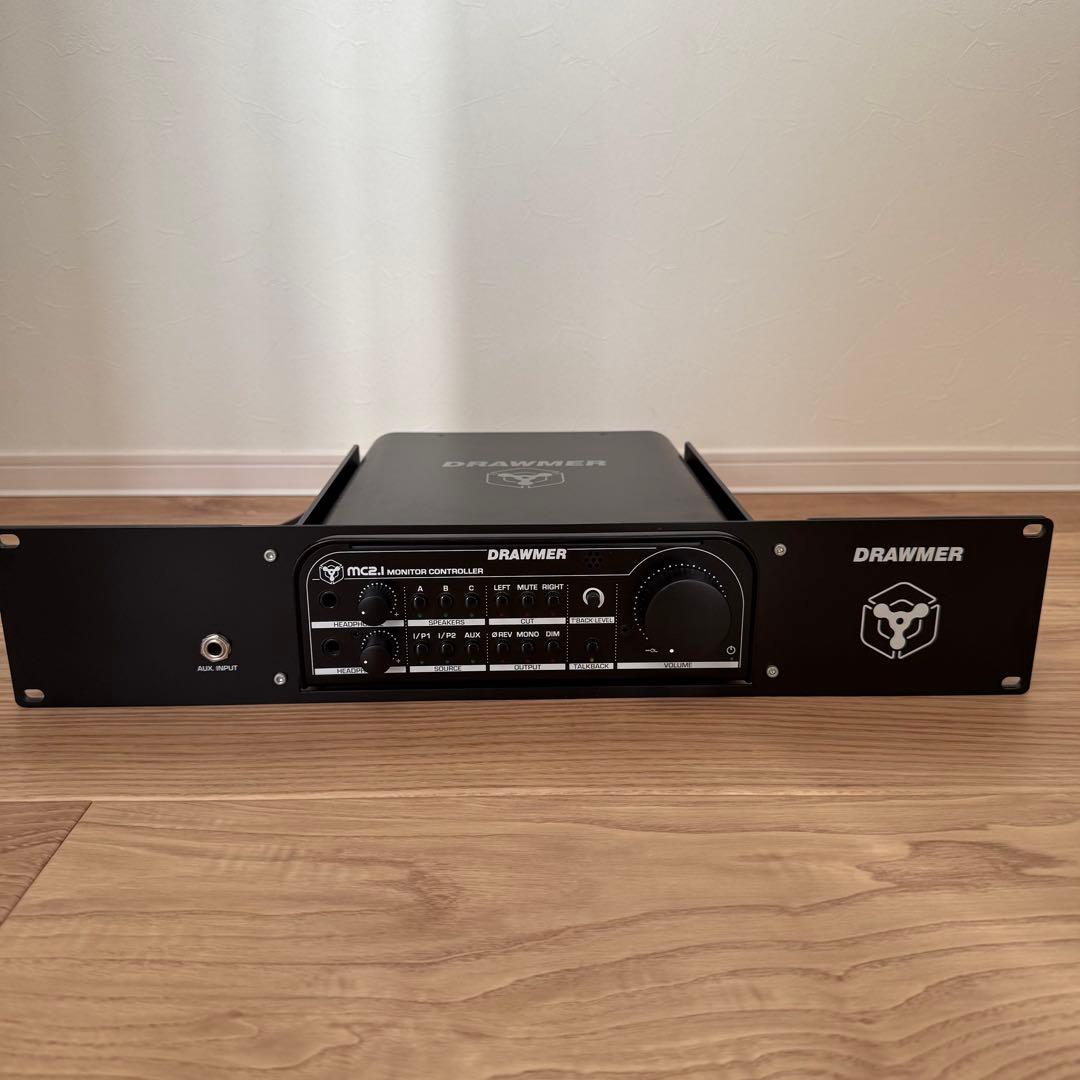 極美品★Drawmer MC2.1 モニターコントローラ+MC RACK KIT