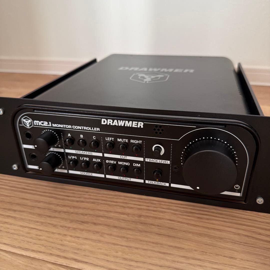 極美品★Drawmer MC2.1 モニターコントローラ+MC RACK KIT