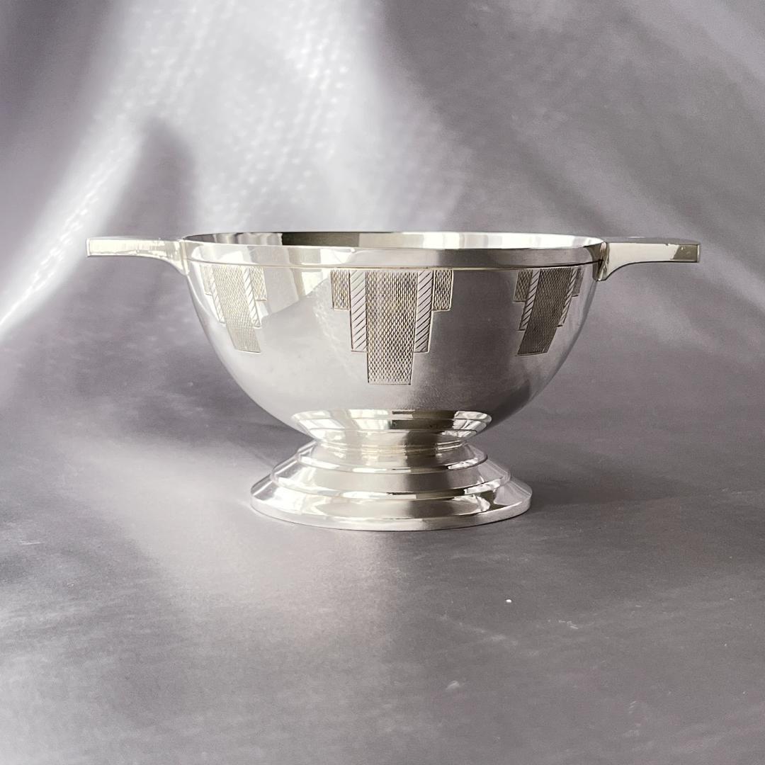 【Walker & Hall】 アールデコのティーサービス 4点