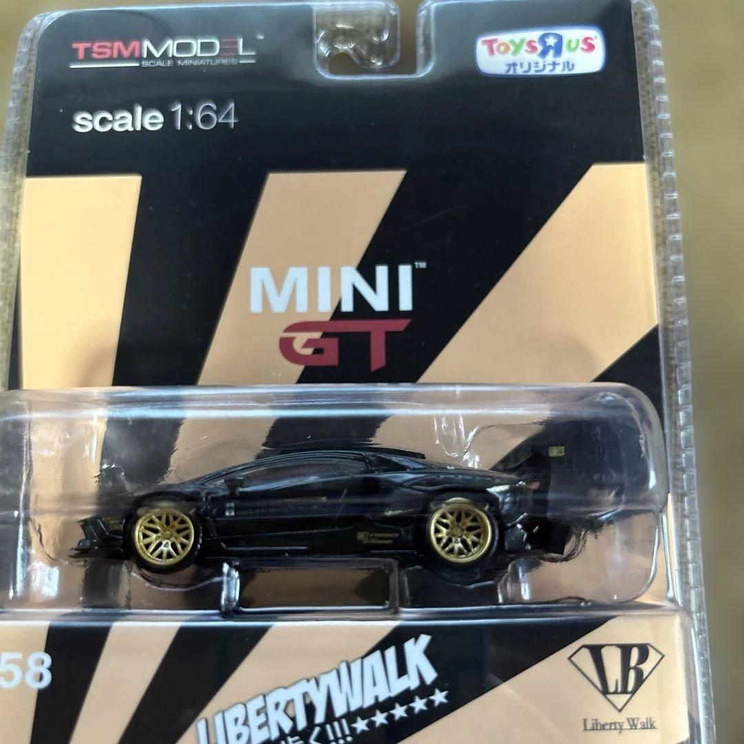 MINIGT ミニGT　LBワークス　ランボルギーニ アヴェンタドール ブラック