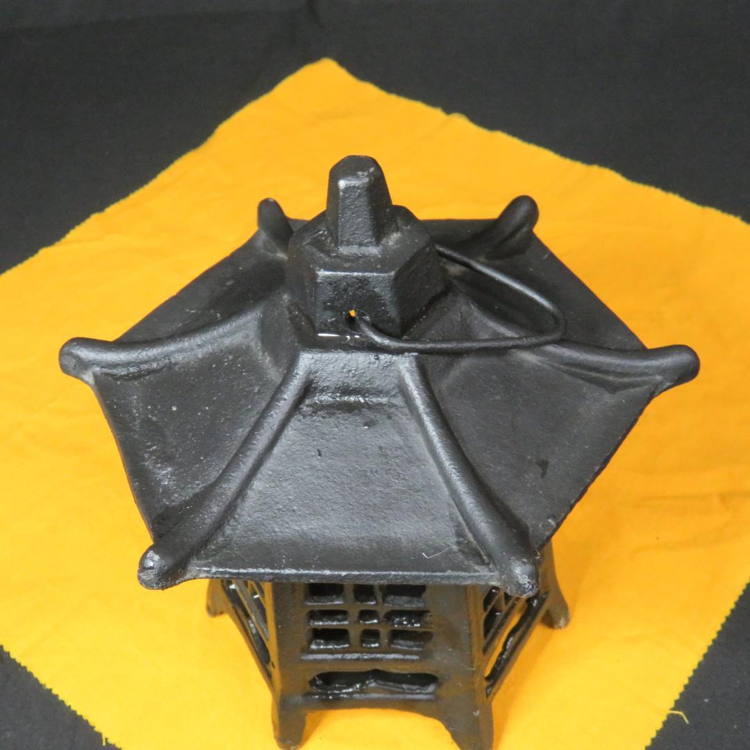吊り灯篭 吊るし灯篭 南部鉄器 六角洋灯