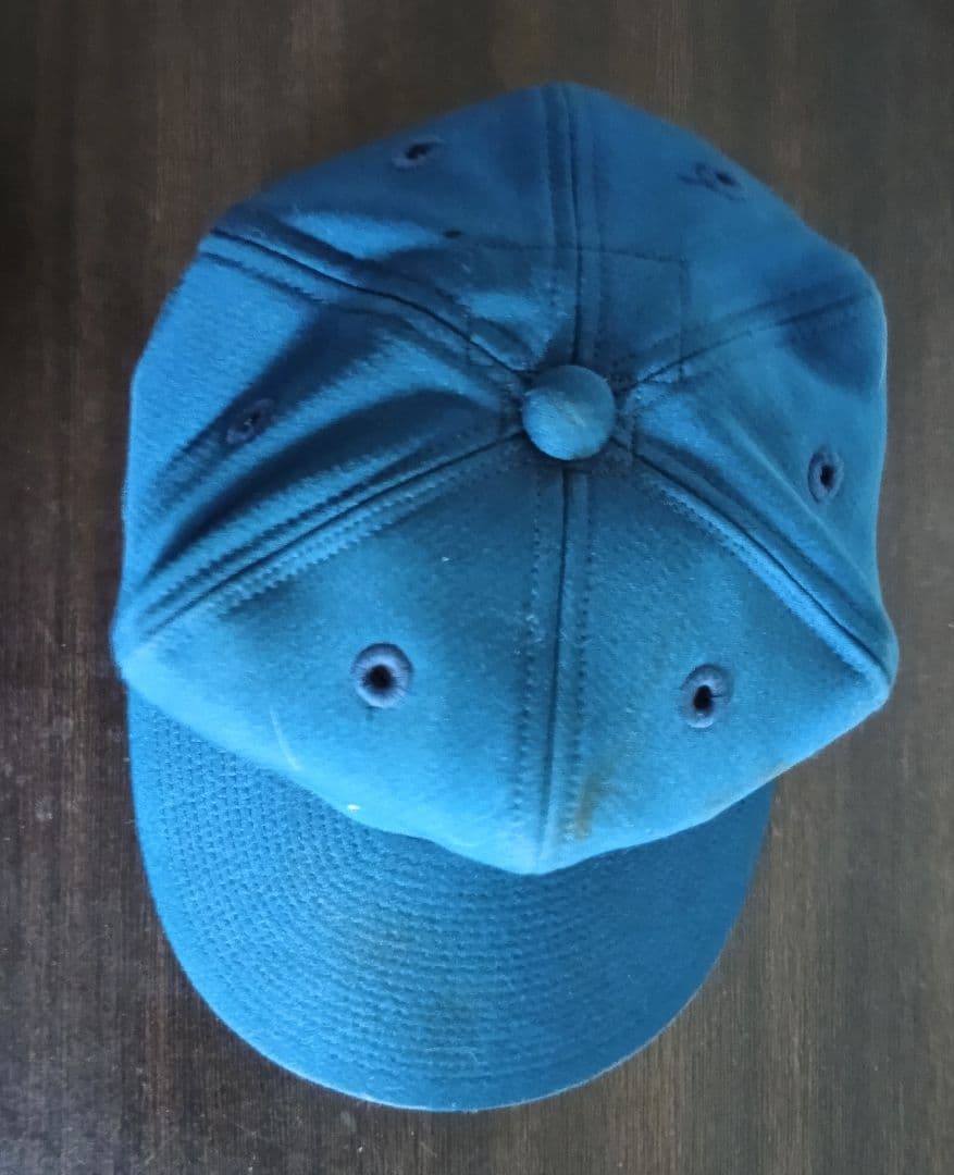 【実使用】オリックス　ブルーウェーブ　吉田　キャップ　帽子　ミズノプロ　57㌢