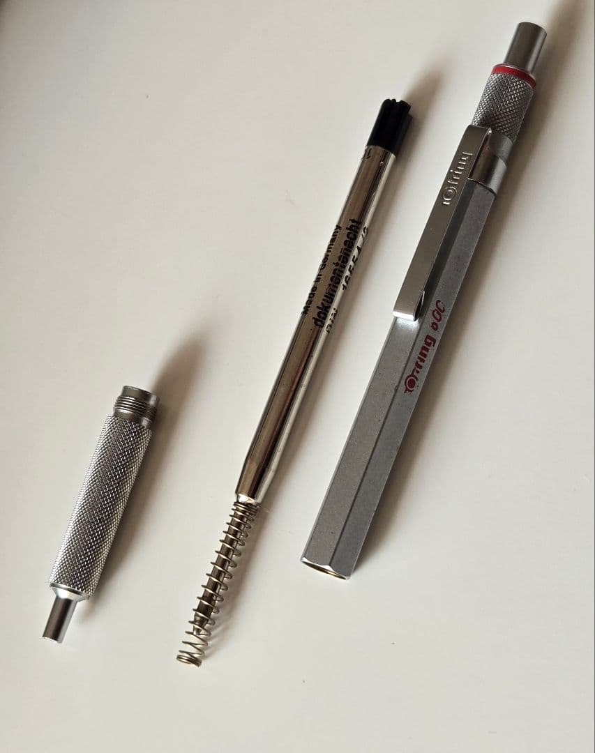 【廃盤・レア】rOtring 600 ボールペン 色表示窓付ノック式