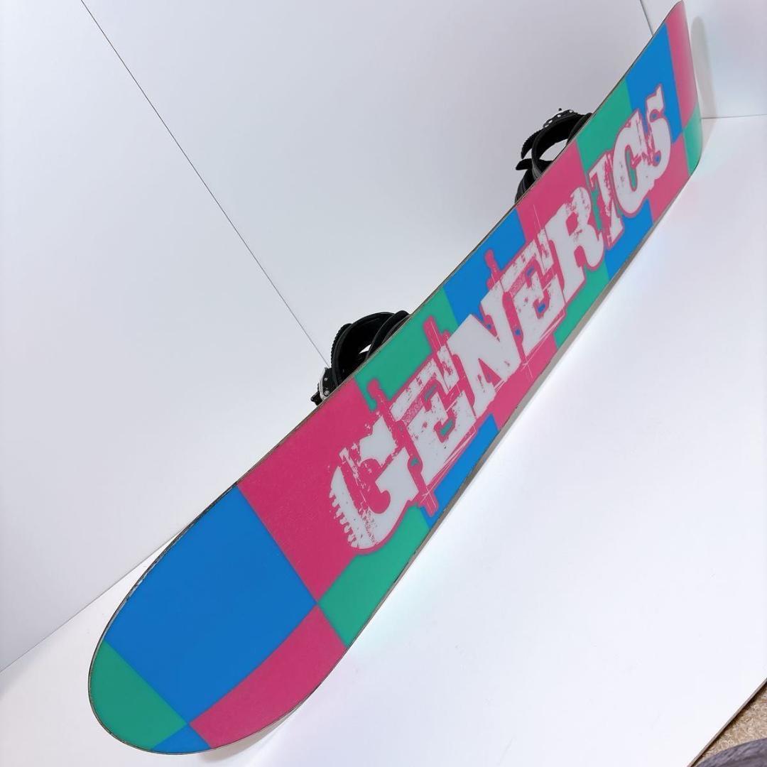 【初心者おすすめ 】 GENERICS スノーボード セット 151cm