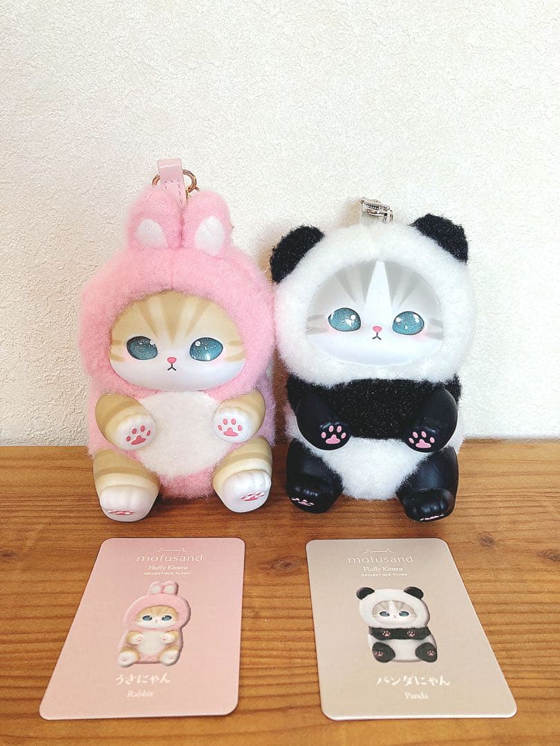 モフサンド　mofusand　きらめっこ　　パンダにゃん　ウサにゃん