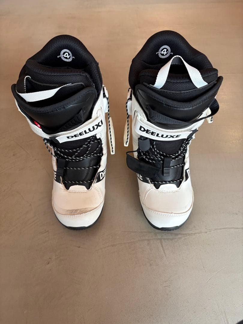 DEELUXE EMPIRE スノーボードブーツ ホワイト/ブラック 23.5